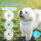 犬 首輪 犬用 クールネック 首輪 夏 28℃ ネッククーラー 首掛け アイス クール リング 自然凍結 冷感 ひんやり 冷却チューブ 小型犬 中型犬 大型犬 熱中症対策