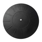 直径170mmのレコードプレーヤーマット ターンテーブルプラッターマットラバーシリコンターンテーブルスリップマットパッドは、すべてのLPビニールレコー