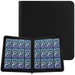 PAKESIスターカードカードファイル12ポケット 480枚収納 PU皮套 カードシート 他のカードを集める スターカード コレクションファイル