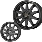 165/50R15 サーキュラー C10S マットブラック 15インチ 4穴 100 4.5J SNOW TIRE スタッドレスタイヤ ホイール4本セット