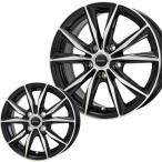 16インチ 5穴 114.3 6J ヴァレット スティング ブラックポリッシュ ホイール単品 4本セット