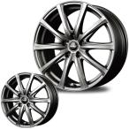 ホイール単品 4本セット 12インチ 軽トラック 軽バン用 ユーロスピード V25 メタリックグレー