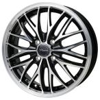 ホイール4本セット 15インチ 4.5J+45 4H-100 Chronus CH-113 メタリックブラックポリッシュ