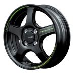 ショッピングXIII BRIDGESTONE REGNO GR-XIII 165/55R15 75V MID RACING R50 TypeS セミグロスブラック 15インチ 5J+45 4H-100 サマー 4本セット