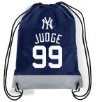 MLB アーロン・ジャッジ ニューヨーク・ヤンキース Team Logo Jersey ナップサック カバン バックパック Forever Collectibles ネイビー