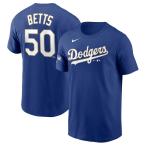 ショッピングナイキ tシャツ メンズ ムーキー・ベッツ ドジャース MLB Tシャツ ナイキ Nike ロイヤル メンズ 半袖 2021ゴールドプログラム Name & Number T-Shirt