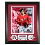 MLB 大谷翔平 エンゼルス グッズ 2018 ア・リーグ 新人王AL Rookie of the Year シルバーコイン フォト The Highland Mint