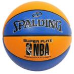 NBA スーパーフライト SPALDING ブルー × オレンジ BSKTBLL特集