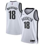 NBA Watanabe самец futoshi Brooke Lynn *netsu форма 2022/23 Associe -shon swing man джерси Nike /Nike белый 