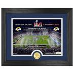 NFL ラムズ グッズ 第56回 スーパーボウル 優勝記念 Super Bowl LVI Champions コイン フォトフレーム Highland Mint