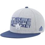 NHL клен leaf s колпак / шляпа s Lee полоса хоккей регулируемый Adidas /Adidas серый / голубой 