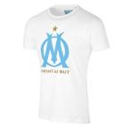 マルセイユ Tシャツ サッカー 長友佑都 酒井宏樹 Marseille OM Logo Fan Tee SOCCER ホワイト【OCSL】