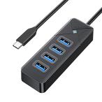 GiGimundo 4in1 USB ハブ USB3.0 4ポート USB 