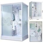 新作 コンテナハウス 簡易ハウス ユニットハウス 仮設浴室 簡易浴室 シャワーつき トイレつき デザインはご要望に応じて生産 送料相談 お客様組立 低コスト 小屋