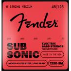 Fender/7250 Bass Strings Nickel Plated Steel Long Scale 7250-5M .045-.125 Gauges (5)【在庫あり】