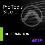 Avid/Pro Tools Studio - Annual Subscription【新規 サブスクリプション】【〜8/31 期間限定特価キャンペーン】【オンライン納品】【在庫あり】