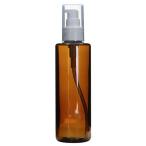 ecoペットボトル200ml＋ポンプ／1個 化粧水 ローション トナー 容器 茶 詰め替え容器 アトマイザー 手作りコスメ 化粧品 乳液