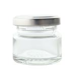  прозрачный стекло ja-* серебряный колпак [35ml]|1 шт сохранение заполняющий небольшое количество . контейнер пульверизатор крем балка m cosme косметика . покупка 