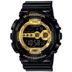 Yahoo! Yahoo!ショッピング(ヤフー ショッピング)カシオ【G-SHOCK】ブラックゴールドシリーズ黒金◆GD-100GB-1DR/GD-100GB-1JF