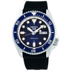 セイコー 5 SEIKO ファイブ スポーツ 自動巻(手巻き付き) 腕時計 SRPD71K2 ネイビー シリコンベルト