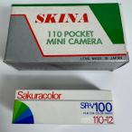 [ нераспечатанный * Showa Retro ]SKINA T-650 110 карман Mini камера Sakura цвет SR-V100 compact коллекция 