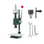  кожа Press кожа процесс ручной перфоратор сверхпрочная ручной давление дырокол дырокол tool кожа Press корпус + зажимной патрон сверла +PP доска +4.5 cm сталь вдавлено . доска 