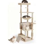 キャットタワースリム猫タワー据え置...