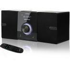 30W CD стерео система мини компонент CD плеер FM радио Bluetooth соответствует динамик USB/AUX ввод наушники Jack дистанционный пульт 