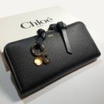 CHLOE クロエ アルファベット ラウンド ファスナー 長財布 CHC21WP941 F57