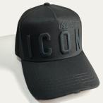 ショッピングディースクエアード DSQUARED2 ディースクエアード ベースボールキャップ　帽子  ブラック　BCM0412 05C00001　ロゴブラック