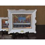  последний. ... угол тарелка ( большой )Square plate of Last Supper(L)