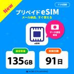 eSIM プリペイドSIM 日本 sim docomo プリペイド sim 135GB ドコモ sim 日本 91日 esim プリペイド 旅行 出張 入院 一時帰国  開通期限なし