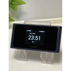  прекрасный товар DoCoMo HUAWEI Wi-Fi STATION HW-01L индиго голубой * мобильный маршрутизатор ( аккумулятор возможности хороший отображать товар )A8731