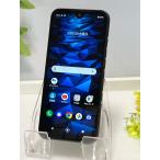  жидкокристаллический прекрасный товар au SIM свободный Kyocera DIGNO SX3 64GB Android13 черный KYG02 для бизнеса .. длинный можно использовать! [ аккумулятор 90% и больше хороший товар ]A8749