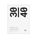 PAPER COLLECTIVE 北欧アートポスター用ホワイトフレーム 30ｘ40 送料無料-OS