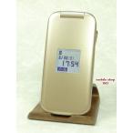 フルリフレッシュ品 docomo らくらくホンベーシック3 F-08C ゴールド 富士通