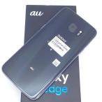 SCV33 ブラックオニキス au Galaxy S7 edge SAMSUNG Cランク【中古】 ネットワーク永久保証 延長保証 スマホ 本体 送料無料