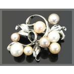 ブローチシルバー925パールSV淡...