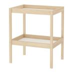 IKEA/イケア　SNIGLAR おむつ替え台, ビーチ, ホワイト　(603.722.19)
