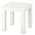 テーブル サイドテーブル コンパクトテーブル 机 おしゃれ 北欧 IKEA イケア LACK ラック ホワイト
