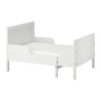 IKEA　イケア　ベッド　SUNDVIK 伸長式ベッドフレームとすのこ（組み合わせ）, ホワイト (392.403.39)