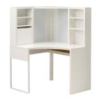 IKEA・イケア パソコンデスク・勉強机・子供机・学習机 MICKE(ミッケ) コーナーワークステーション, ホワイト (203.542.84)