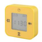 IKEA イケア klockis クロッキス 時計 温度計 アラーム タイマー イエロー （304.699.58）