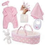 Adora Adoption Baby Essentials “It's a Girl” 16 Inch Girl Clothing Toy Gift 並行輸入品