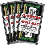 A-Tech 64GB (4x16GB) RAM Apple iMac 2017 27インチ Retina 5K | DDR4 2400MHz SOD 並行輸入品