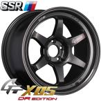 ショッピングedition SSR【エスエスアール】 GTX05 DR EDITION 18×9.5J +15 5H/114.3 FACE-SC プリズムダークガンメタ（PDG） ×4本