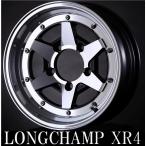 【ロンシャンXR4】16x6.0JJ ±0 5H/139 BP(ブラックポリッシュ)x4本セット ジムニー・シエラ JB74W