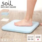 珪藻土バスマット soil 通販 日本製 バスマット ソイル 足ふきマット square 珪藻土マット お風呂マット おふろマット 足拭きマット 吸水マット マット