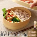 弁当箱 通販弁当箱 わっぱ おしゃれ 1段 男性 女性 一段 わっぱ弁当箱 小判型 ランチボックス お弁当箱 シンプル お弁当 ランチ 漆塗り 曲げわっぱ 大人