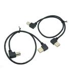  2 шт. правый . левый. угол имеется 90D USB 2.0 A мужской из B мужской. угол имеется 90D принтер кабель 